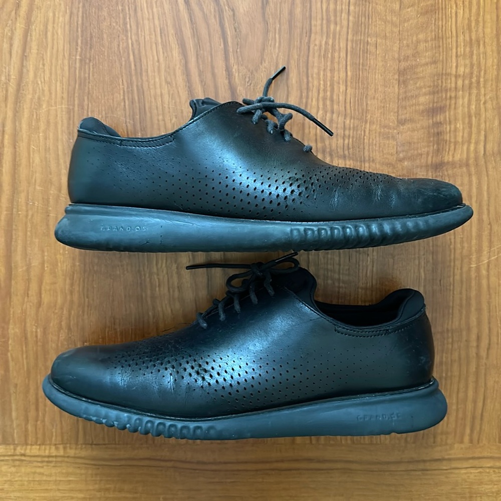 Cole Haan Zerogrand black dress shoe